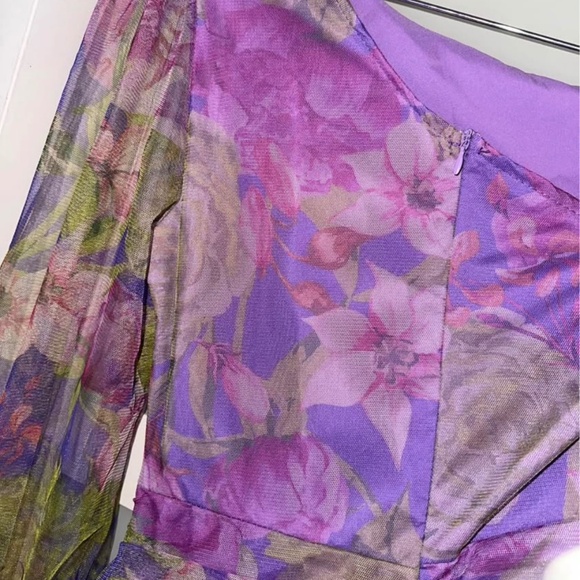 Purple Gown Dress - Picture 5 of 10